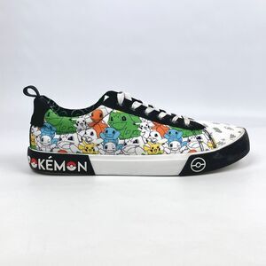 Ground Up Men’s Pokemon Lace Up Low Top Canvas Sneaker Shoes Size 9.5